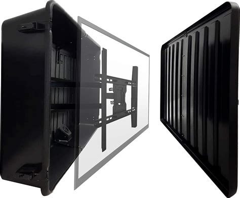 metal 55 inch tv enclosure|outdoor tv enclosures for sale.